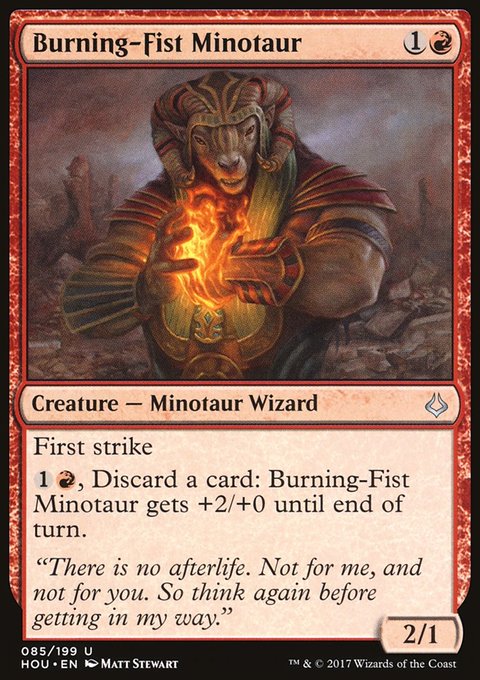 Burning-Fist Minotaur